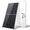 1-Pack 220W HPBC Solar Panel, variant on AeternaSol 200W Bifacial Solar Panel 2x100W 12V 18BB N Type A+ Cell 25% High Efficiency for RV Farm Marine