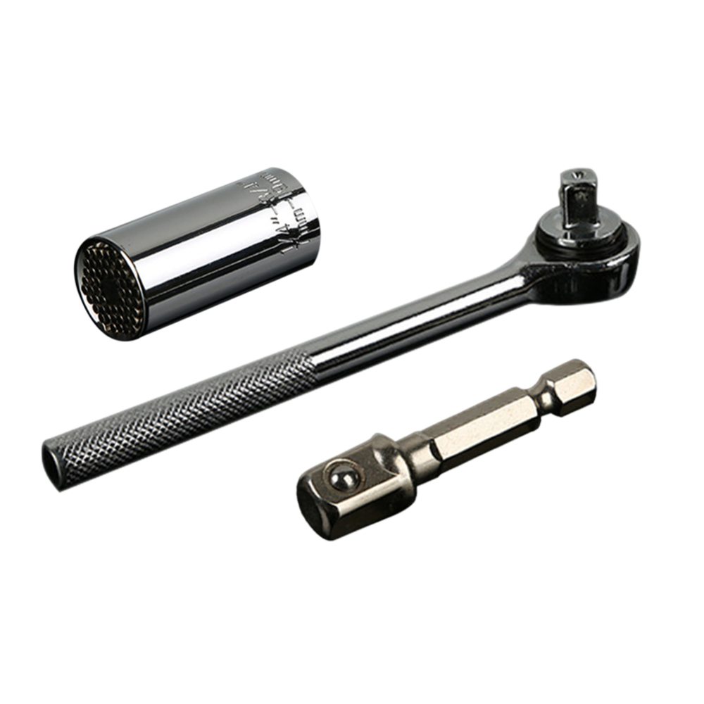 Universal Head Torque Wrench Socket Sleeve Set Power Drill Ratchet