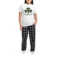thumbnail image 5 of CafePress - Fitzpatrick Shamrock Women's Light Pajamas - Women's Short Sleeve Print T-Shirt and Pants Light Cotton Pajama Set, 5 of 7