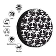 thumbnail image 4 of Fotbe Panda Funda de Llanta de Repuesto con Estampado, Engrosada, Ajuste Universal para Jeep, Remolque, RV, SUV, Camión-15 inch, 4 of 6