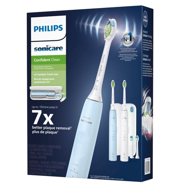 Philips Sonicare Confident Clean Electric Toothbrush – With UV