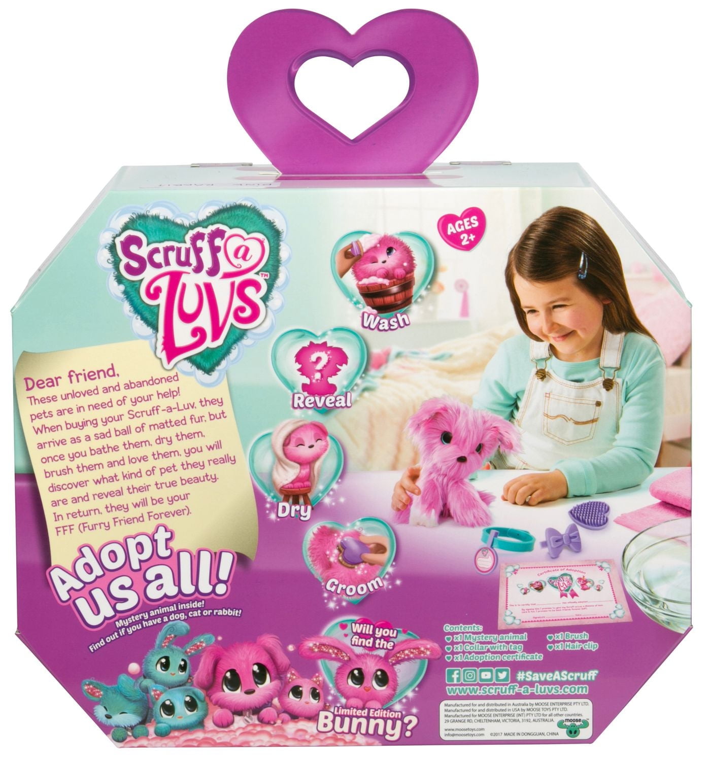 Little Live Pets Little Live Scruff A Luv's - Pink