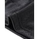 thumbnail image 5 of Vestido Mini Brillante INSPIRE CHIC para Mujeres, Vestidos Bodycon con Corte y Fruncido, Color Negro, 5 of 6