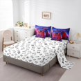 thumbnail image 5 of Homewish Video Game 7-Piece Reversible King Comforter Set for Adults, Lightning Design, 5 of 8