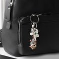 thumbnail image 5 of Hanging Decor Cute Opossum Keychain Inspirational " Hanging On" Charm Double Sided For Friends Family Gift Solid Black, 5 of 5