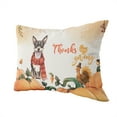 thumbnail image 2 of Happy Thanksgiving Rat Terrier with Turkey Pumpkins Autumn Vibes Pillow Cushion Double Sided Ratty Dog Lover Throw Pillow - 12018, 2 of 4