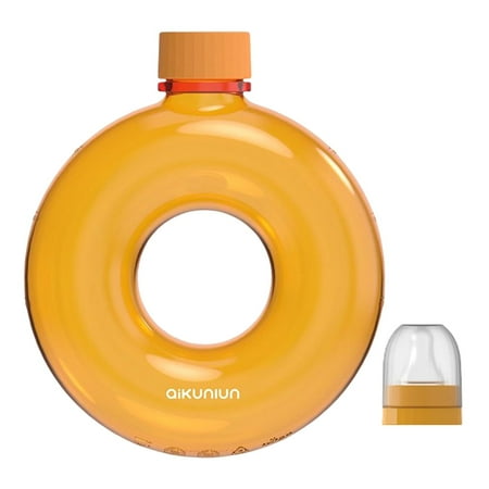 

Portable Water Bottle Jug Heat Resistant Drinking Bottle for Outdoor Fitness Bedroom Running Kids Gifts 350ml Orange