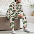 thumbnail image 6 of Bingfone Men's Pajama Set 2 Piece Loungewear PJs, Long Sleeve with Pajama Pants-Cute Armadillo, 6 of 7