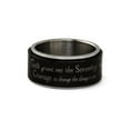 thumbnail image 2 of Serenity Prayer Spinner Ring for Women and Men, Ring Sizes 5 to 12, 2 of 4