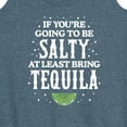 thumbnail image 3 of Instant Message - Be Salty Bring Tequila - Women's Racerback Tank Top, 3 of 6