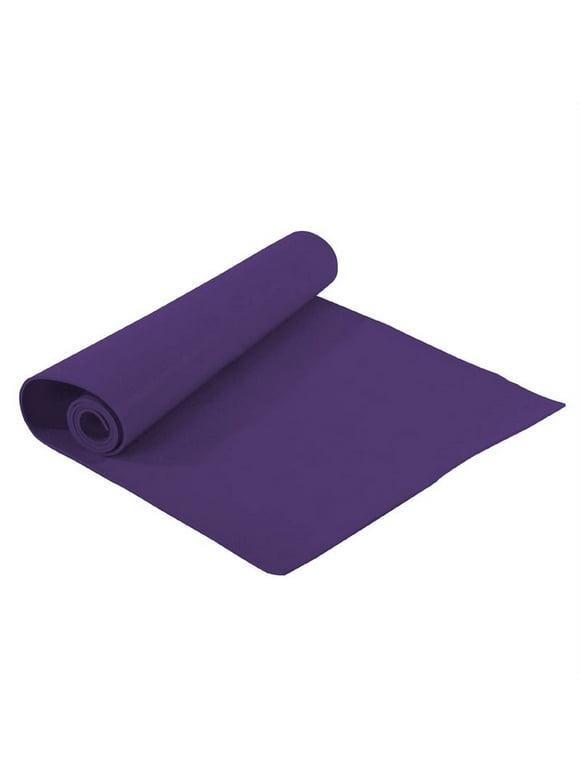 Valeo Purple Lightweight Yoga And Pilates Mat, 24-Inches Wide By 68-Inches Long, 4mm Thick, Designed To Be Durable, Cushioned, And Easy To Clean