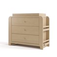thumbnail image 2 of Graco Read-with-Me 3 Drawer Chest with Bookshelves and Removable Infant Changing Topper, Driftwood, 2 of 14