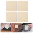thumbnail image 4 of MasteelfCA 4pcs Rug Pad Grippers Adhesive Gripper Pad Non-Slip Rug Stickers for Area Rugs, 4 of 8