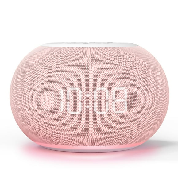 Reloj despertador Sound Machine Reacher, regulable automáticamente con luz nocturna