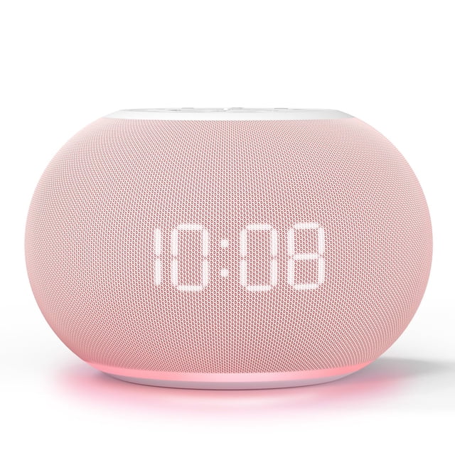 Reloj despertador Sound Machine Reacher, regulable automáticamente con luz nocturna