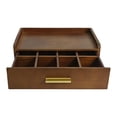 thumbnail image 1 of veasfak Tea Bags Box Container Modern Multifunctional Divided for Drawer Bar Kitchen white, 1 of 9