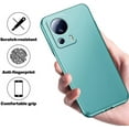 thumbnail image 2 of Compatible with Xiaomi 13 Lite Case Shockproof, Ultra Thin Xiaomi 13 Lite Phone Case Matte Hard PC Shockproof Anti-Scratch Protective Cases (Green), 2 of 14