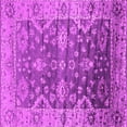 thumbnail image 1 of Ahgly Company Indoor Square Oriental Pink Industrial Area Rugs, 6' Square, 1 of 4