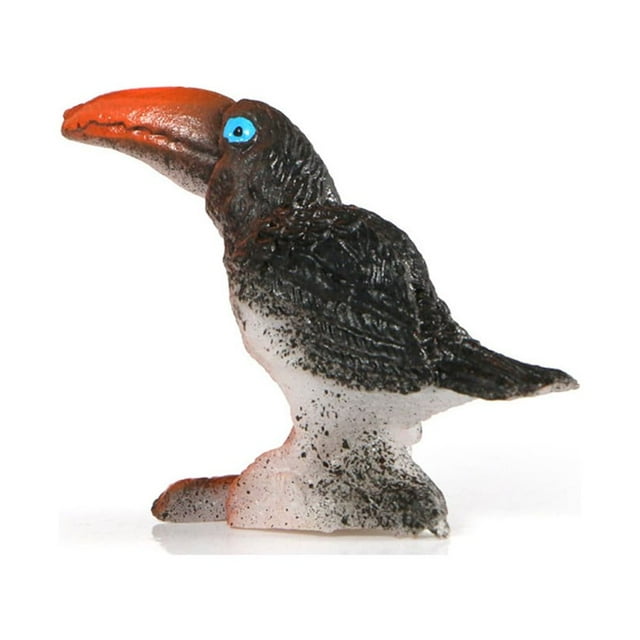 Mini modelos de pájaros simulados en forma de corazón paquete de 12 Figuras de juguete con adornos de animales voladores de vinilo de animales salvajes - Paquete de 12 pájaros ANGGREK Otros