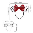 thumbnail image 4 of Diadema de Halloween para niños para vacaciones 5 "arcos auriculares navideños Fes, 4 of 5