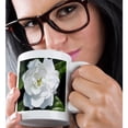 thumbnail image 2 of 3drose, White Gardenia, 15oz Mug, 2 of 6