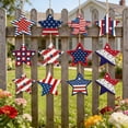 thumbnail image 5 of 12 Pcs Patriotic Star Cutouts 4th of July Paper Star Cutouts Independence Day Stars Accents for Memorial Day DIY Bulletin Board Star Cutouts for Kids Patriotic Theme Party Decor, 5 of 6