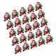 thumbnail image 3 of 50 broches navideños con luces LED: pines de solapa de Papá Noel con luces LED, adornos para bolsos, pines esmaltados con purpurina y dibujos animados., 3 of 4