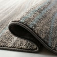 thumbnail image 6 of SAFAVIEH Amsterdam Aragon Striped Runner Rug, Silver/Beige, 2'3" x 8', 6 of 11