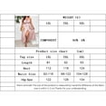 thumbnail image 6 of Plus Size Womens Pink Halter Off Shoulder Maxi Dress High Waist Backless Slit Knitted Elegant Style, 6 of 6