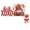 Goblin, variant on FLOPESN Door Corner Wall Stickers,Wooden Diamond Art Painting Valentine's Day Cabinet Frame Corner DIY Craft Home Decor-Train