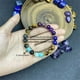 thumbnail image 4 of Pulsera de cristal, joyería, ojo de tigre natural, aguamarina, quercetina, pulsera de piedra natural con línea elástica, 4 of 6