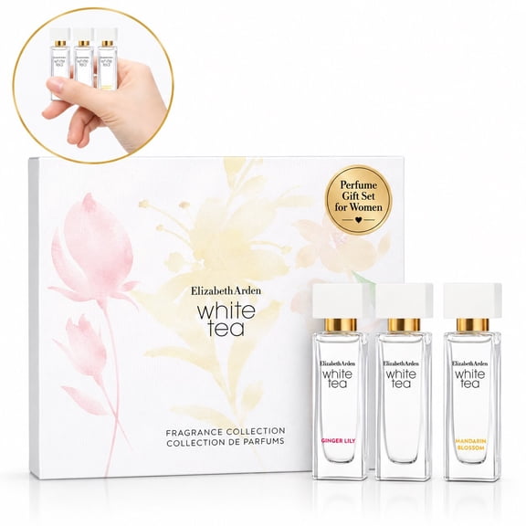 Elizabeth Arden 3 Piece White Tea Mini Fragrance Gift Set