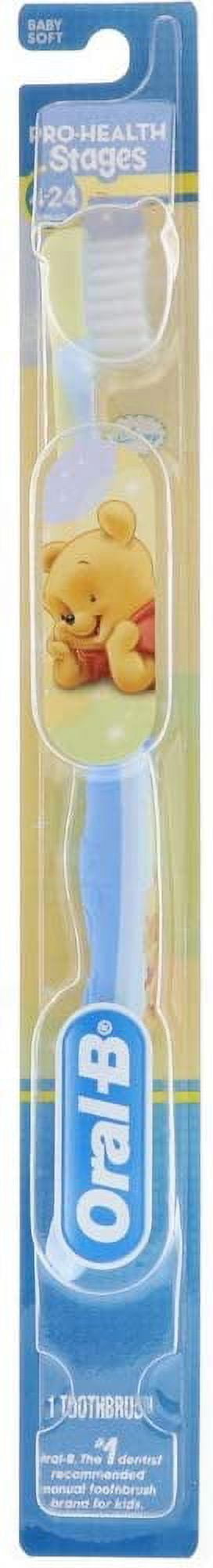 Oral-B Pro-Health Kids Stages Winnie the Pooh Baby Toothbrush, Soft - (Pack of 6)