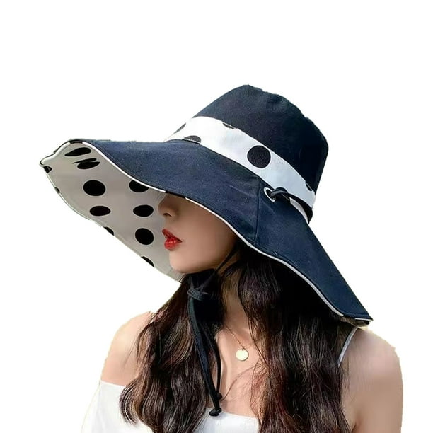 Sombrero de pescador con protección solar UV, ala ancha, gorra de playa de verano