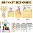 thumbnail image 2 of Tractor Blanket, Custom Initial Birthday Gift Blanket, Colorful 50 x 40 Inches Tractor Blanket for Boy Adults, Cool Soft Cozy Fuzzy Monogram Blanket for Bed Bedding Room, Travel, Sofa, Camping, 2 of 6