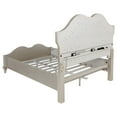 thumbnail image 6 of Miekor Furniture Katerina Ivory and Silver Oak Queen Platform Bed with LED Light MK8815, 6 of 12