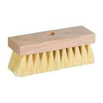 DQB Industries Roof Brush 11958 - Medium Polypropylene Bristles - 7 In. x 2 In.