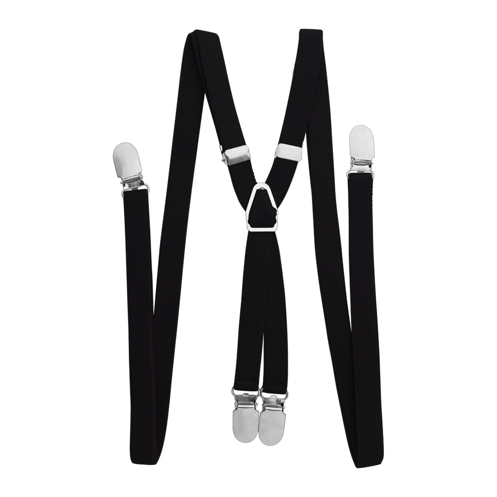 Toptie TopTie Men's Skinny Suspenders 1/2"inch (1.5CM) XBack Clip