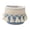 Blue, variant on Macrame Storage Basket Set, Hand Woven Cotton Rope Containers for Makeup Brushes, Glasses, Pens, Pencils, and Combs, Boho Decor Organizer for Vanity, Nightstand, Desk, Bathroom Counter
