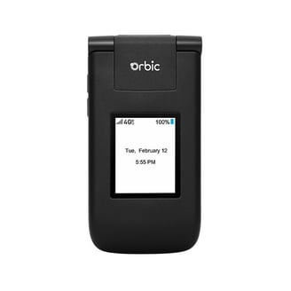 Verizon Orbic Journey V Wireless Flip Cell, Prepaid 4G LTE Phone