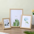 thumbnail image 2 of Wooden Photo Frame For Wall Hanging 10X15 15X20 20X25cm A4 Wood Picture Frame Stand For Pictures Photo Decor Commemorative Gift, 2 of 9