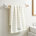 thumbnail image 6 of Partheme 28x55in Embroidered Bath Towel 70x140cm, Soft Anti Fade Highly Absorbent for Bathroom Spa Daily Use, Large Cotton Terry Cloth, D, 6 of 6