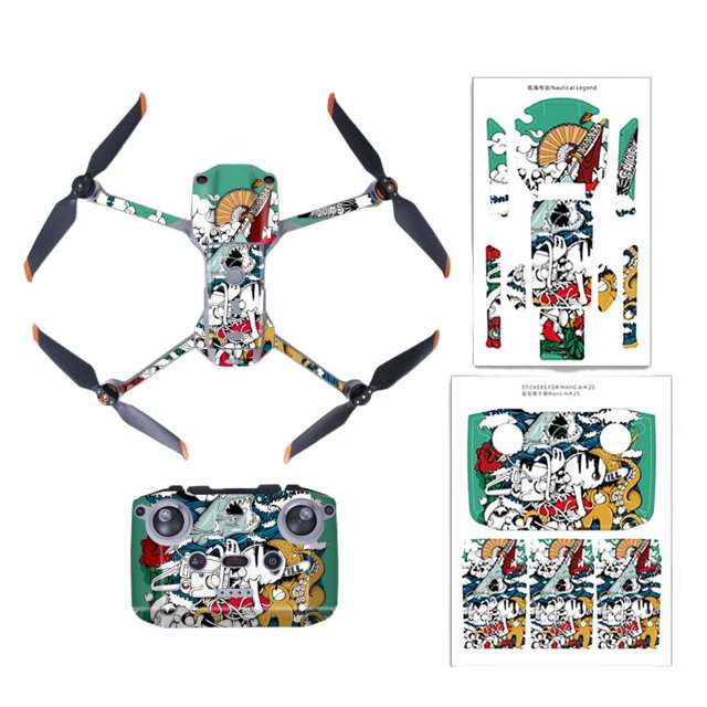 Adhesivo Protector De Piel Compatible Con Dji Air 2S Drone Y Control Remoto Adhesivo Antiarañazos Scienceny EL016821-06