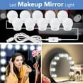 thumbnail image 2 of Mirror Light With Touch Dimmer Makeup Table Mirror Led Light Bedroom Decor 2/6/10/14 Led Bulbs Light ,Widely Use, 2 of 7