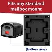 Simplay3 American Home T4 Extra Large Capacity Mailbox - Top Only, Black