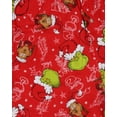 thumbnail image 3 of Dr. Seuss The Grinch Slim Fit Boxer Shorts Sleep Shorts Pajamas Christmas Red, 3 of 7