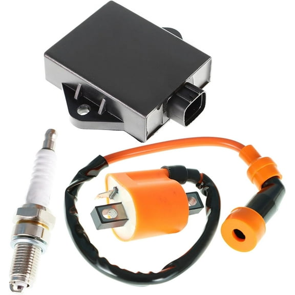 labwork Ignition Coil Spark Plug CDI Box Replacement for Arctic Cat 300 1998-2005 3530-011 3530-012