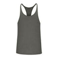 thumbnail image 4 of BADHUB Workout Tank Tops for Men Quick Dry Spaghetti Strap Gym Muscle Tee Bodybuilding Sleeveless Summer Shirts Dark Gray XXXXXL, 4 of 5