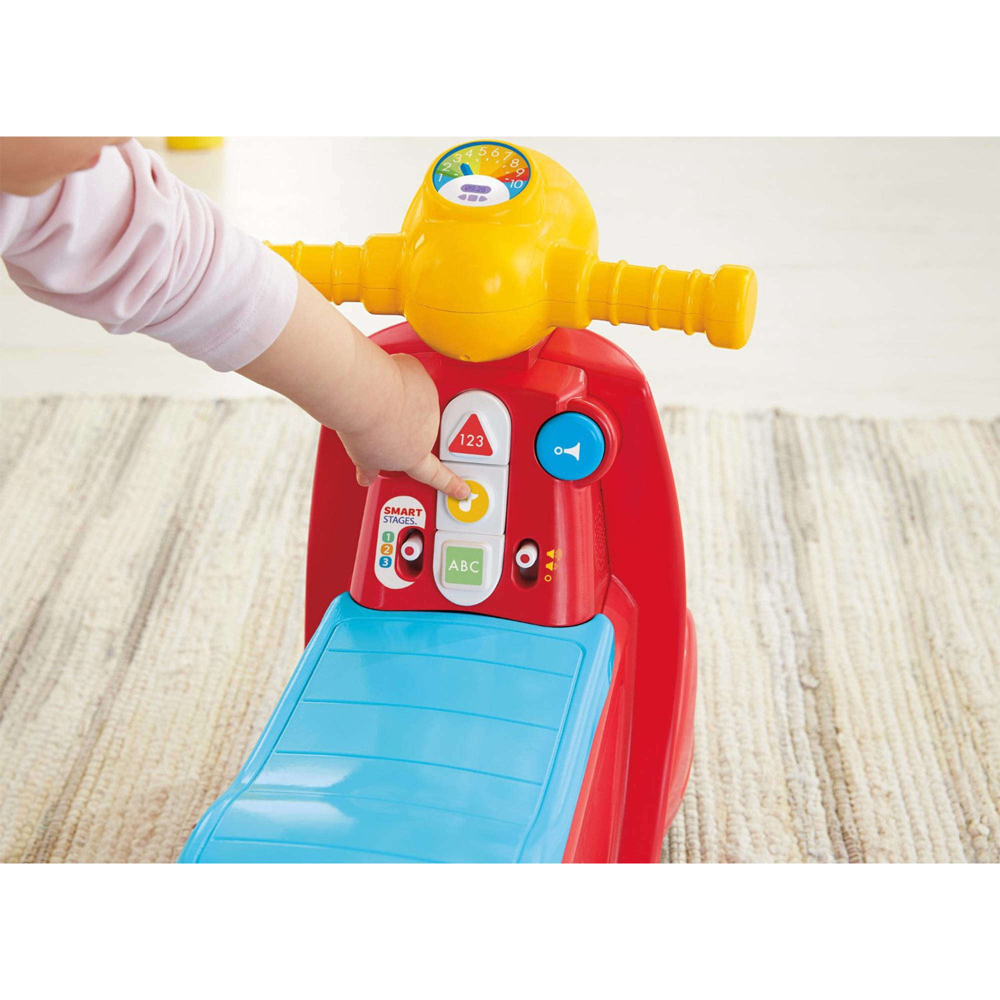 fritaget kollidere overvåge Laugh & Learn Smart Stages Scooter Ride-On Toddler Toy - Walmart.com