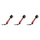 thumbnail image 4 of Limpiador de palos de golf Naiovety cepillo retráctil grande Rojo, 4 of 6